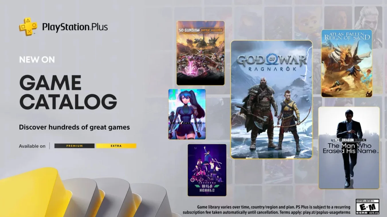 Січневе поповнення PS Plus: God of War: Ragnarok і Like a Dragon
