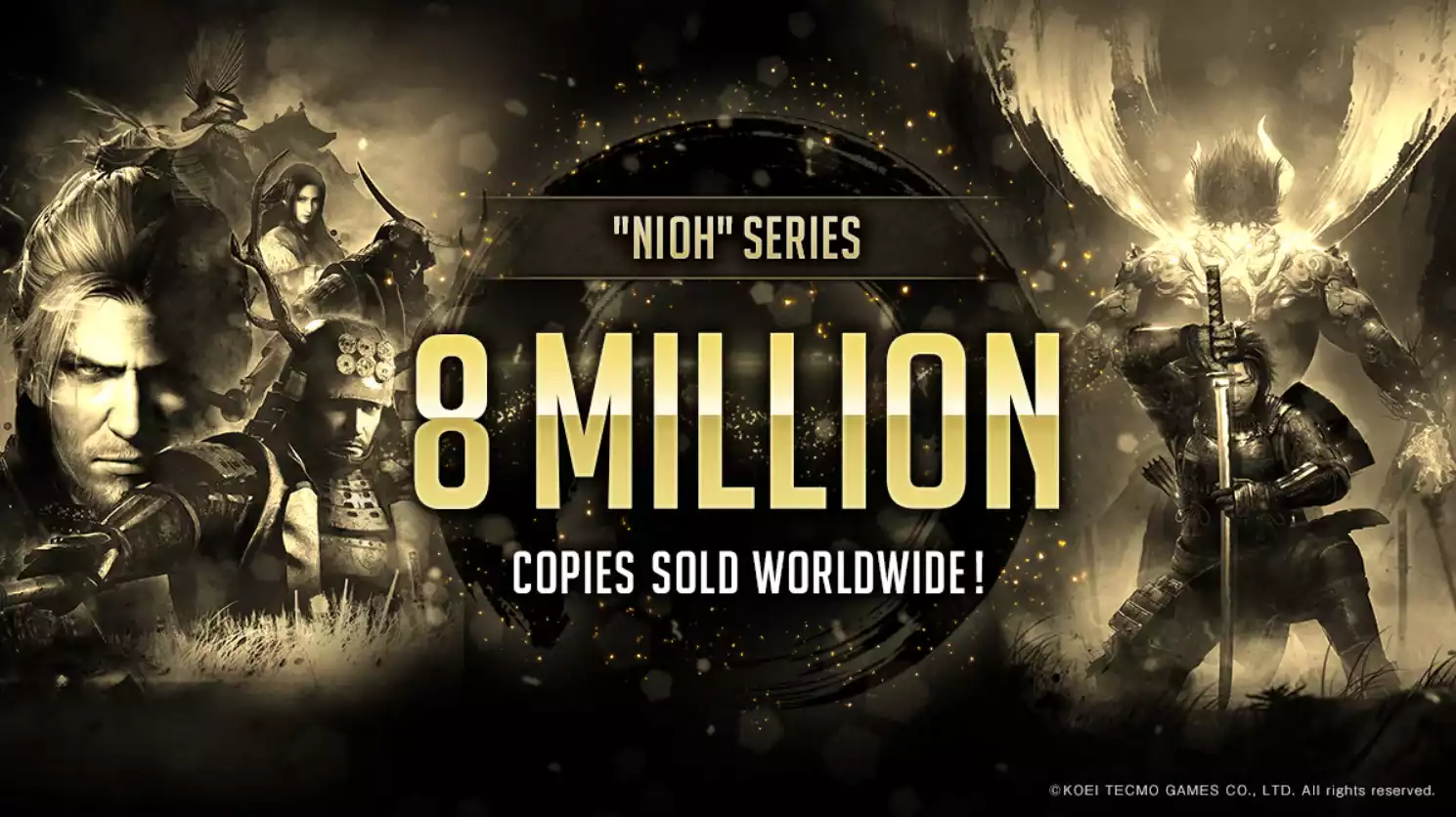 Серія ігор Nioh розійшлася тиражем у 8 мільйонів