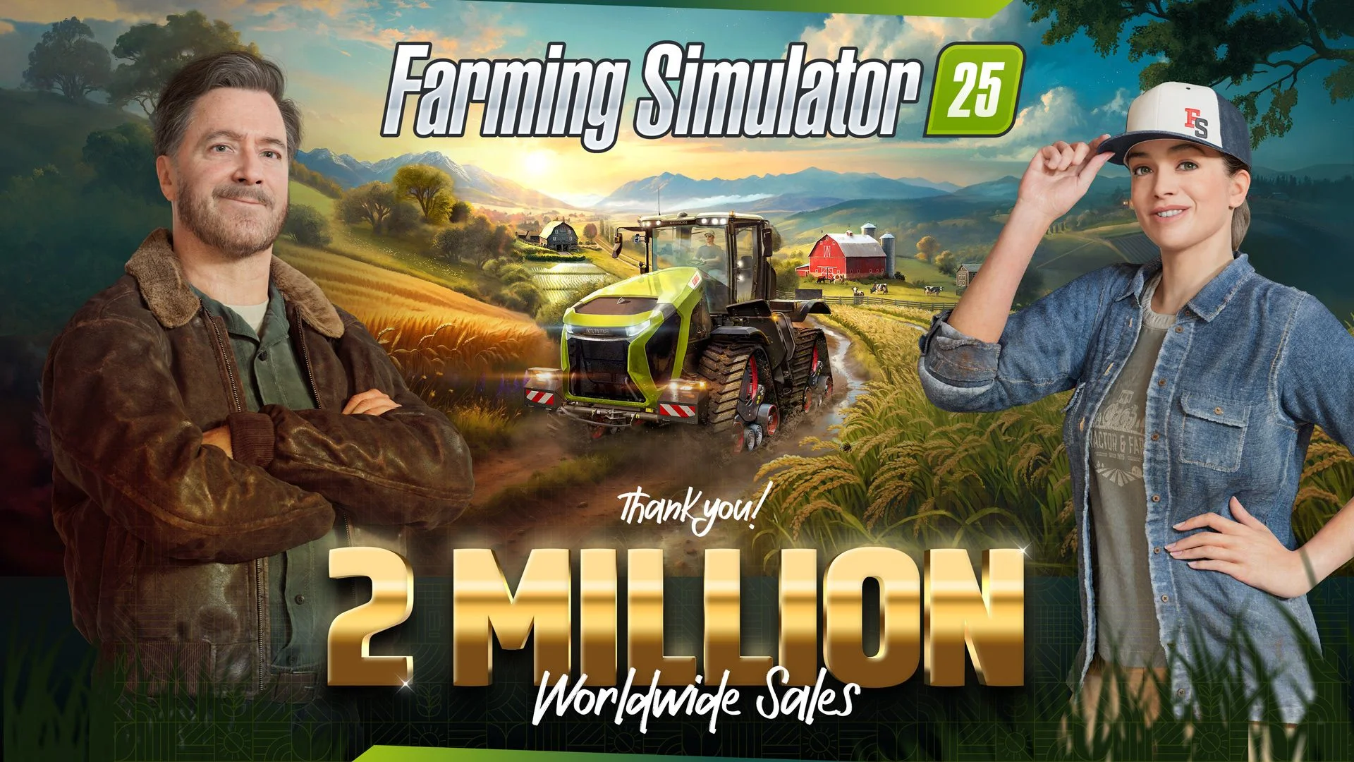 Farming Simulator 25 продано вже понад 2 мільйони копій