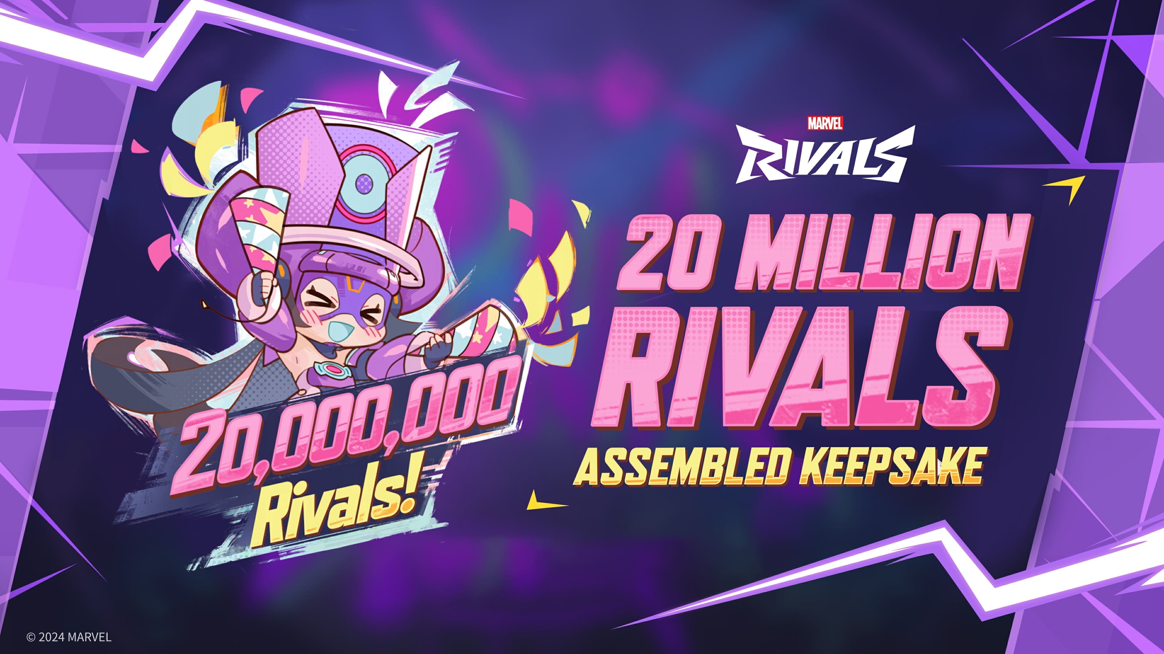 Marvel Rivals: понад 20 мільйонів гравців і святкові подарунки